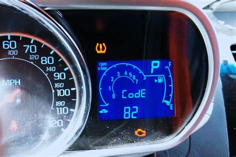 my dash display is showing code 95 on my 2016 chevy spark. . Code 82 chevy spark